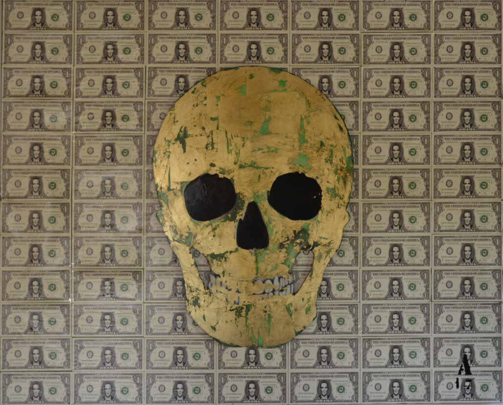 Gold Skull di Alberto Miotti